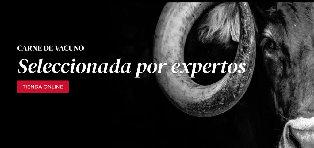 carne de vacuno okelan en panorámico navacerrada